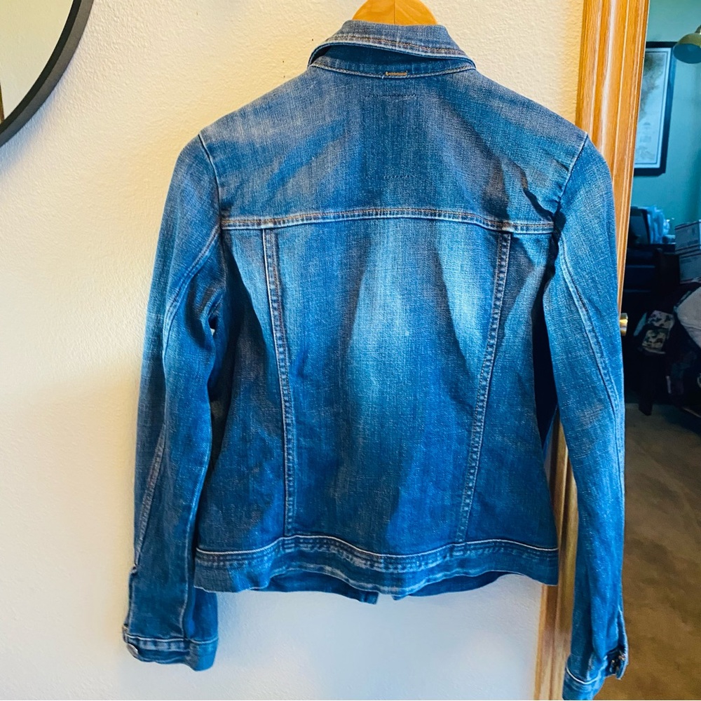 J Crew Vintage New Classic Denim Jacket Recycled Indigo - Picture 6 of 9